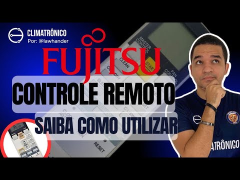 Vídeo: FUJITSU CONTROLE REMOTO | AR-CONDICIONADO | 8 DICAS