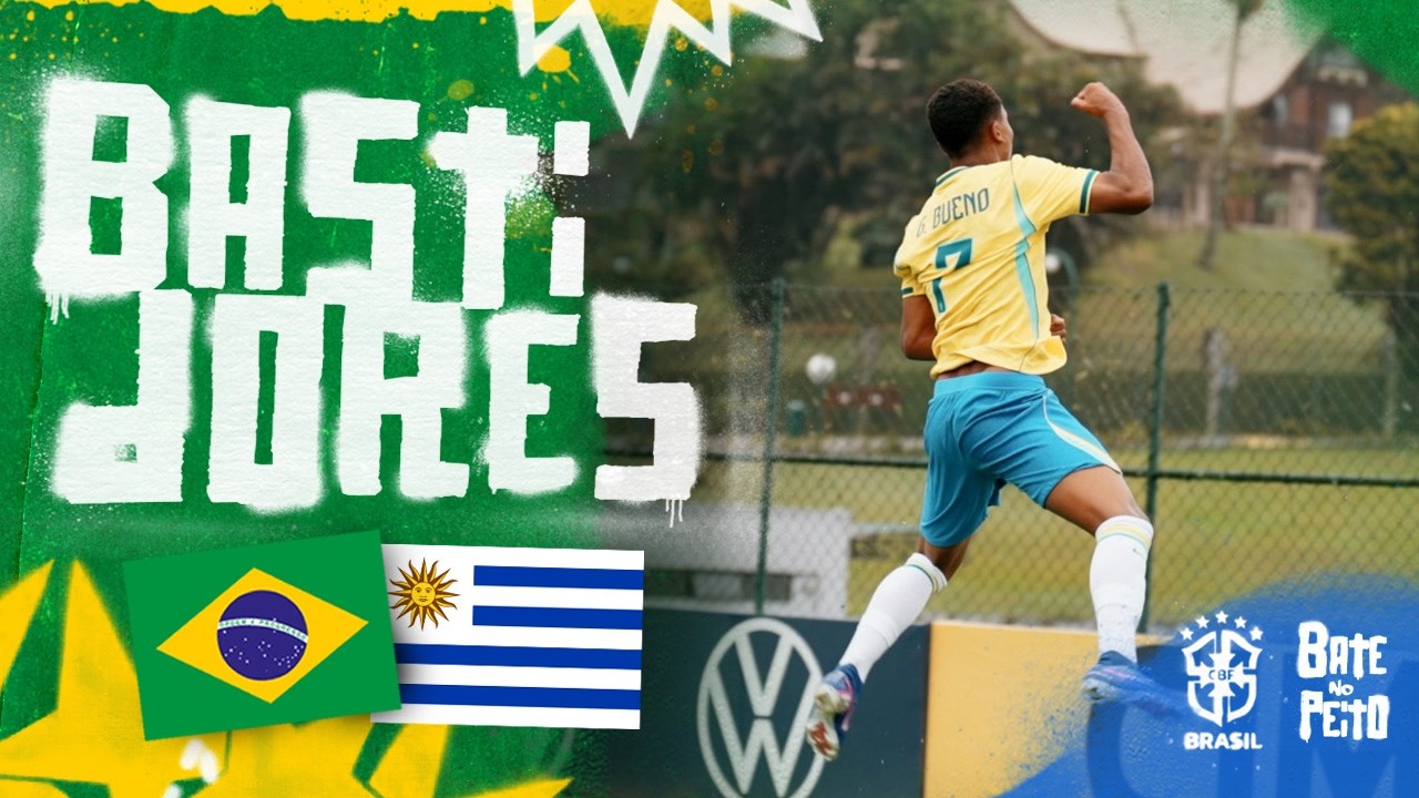 BASTIDORES: SELEÇÃO BRASILEIRA SUB-15 VENCE URUGUAI NO SEGUNDO AMISTOSO