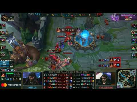 2018/10/13 GRX vs FNC fountain kill finishing