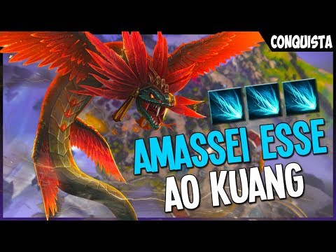 Amassei esse Ao Kuang | KUKULKAN MID (Ranked Conquista Smite Brasil) ft. Zurigui
