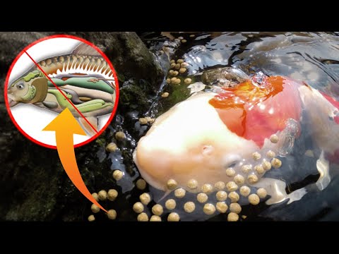YouTube video about: When to stop feeding your koi fish?
