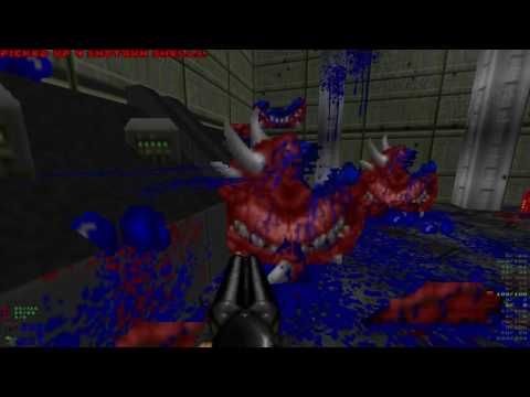 Brutal Doom v20b - Hell on Earth Starter Pack - Map05: Marine HQ