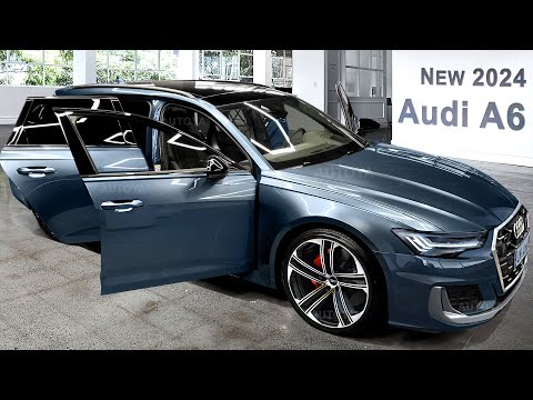 New Audi A6 2024 Facelift - FIRST LOOK at Restyled Sedan, Avant and A7 Sportback
