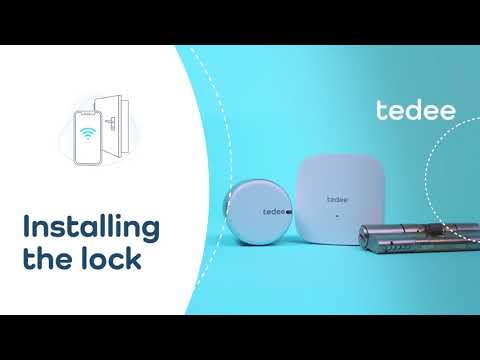 Умный замок Tedee Smart Lock Silver White