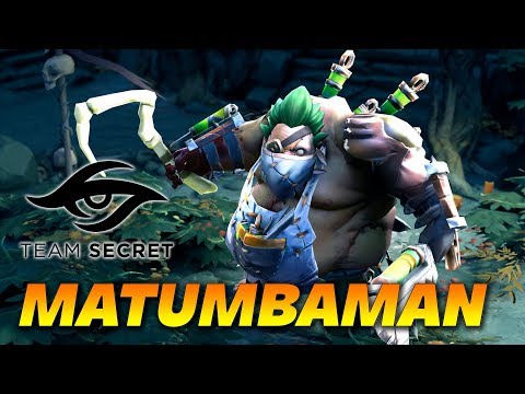 MATUMBAMAN PUDGE - Team Secret - Dota 2 Pro Gameplay