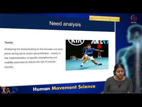 Biomechanical characteristics of various sports - Part 1