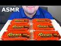 ASMR Reeses Chocolate Covered Peanut Butter Cups Mukbang Eating Sounds