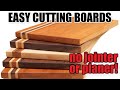 How To Make A Cutting Board With Minimal Tools