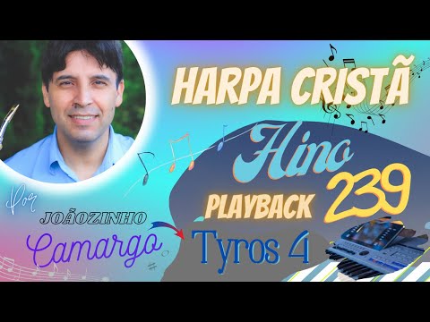 Imploramos o Consolador (239) Playback c/ legenda - Harpa Cristã - Por Joãozinho Camargo (Tyros 4)
