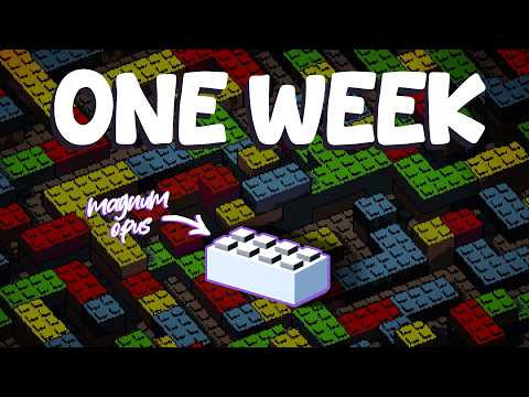 One Week of Solo Game Dev | Brickwork Devlog
