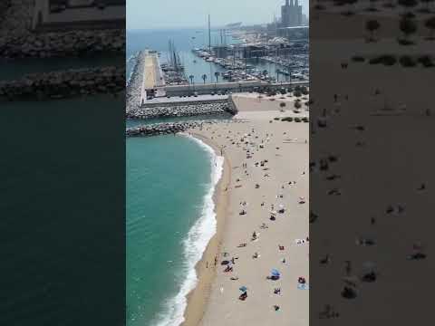 Marina Badalona #shorts #travel #trip #barcelona #drone #spain #badalona