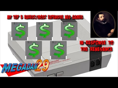 My Top 5 Rarest/Most expensive NES games (renesance Response) | MEGADAN29 |