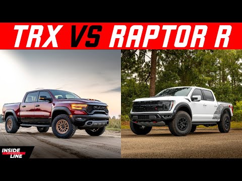 Ram TRX vs Ford F-150 Raptor R Real World Review | Inside Line