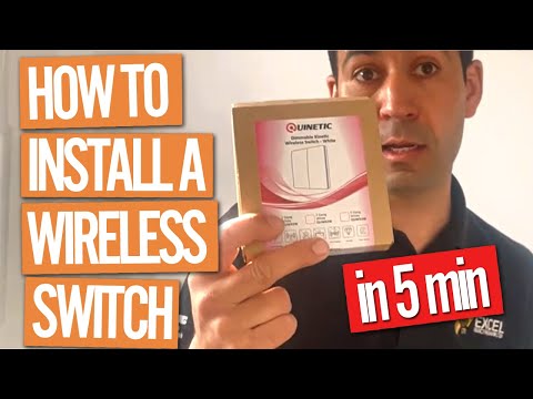 How to Install a Wireless Light Switch in Any Room (in 5 min)