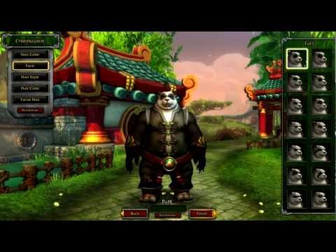 WoW: Mists of Pandaria Beta - Character Creation & Pandaren Starting Quest