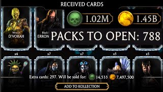I Spent 1 MILLION Souls in 8 Minutes | MK Mobile HUGE Pack Opening...