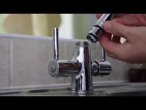 How to Repair Washer in Leaking Mixer tap from Base by Removing Neck - Fix Leaking Water faucet