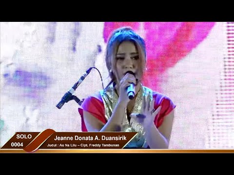 JEANNE DONATA - AU NA LILU [Cipt. Freddy Tambunan] Final Festival Mangardang 2023)
