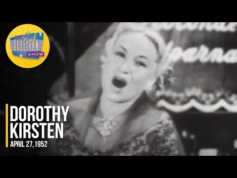 Dorothy Kirsten "The Man I Love" on The Ed Sullivan Show