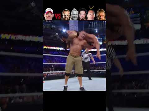 John Cena vs WWE Legends