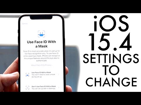 Change These iOS 15.4 Settings NOW!
