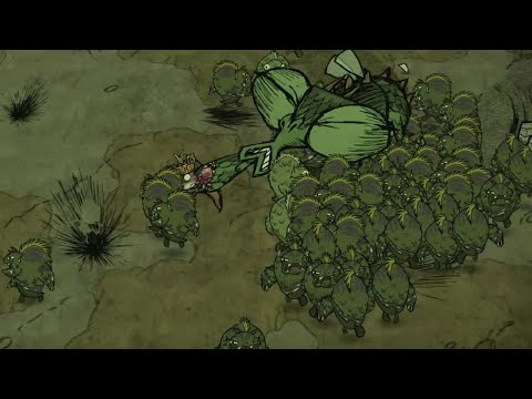 Don't Starve Together Wurt vs DragonFly 75 Seconds