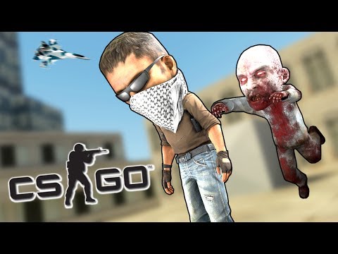 НЕБОСКРЕБ И КУЧА ТАЙНЫХ ПРОХОДОВ - CS:GO Прятки (Маньяк КС ГО)