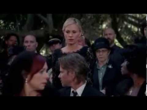 true blood: Sookie talk at the Funeral (6x09) (sub ita)