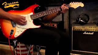 Video thumbnail for รีวิว Fender American Deluxe 2011 Sunset Metallic by Fusionmusic Studio