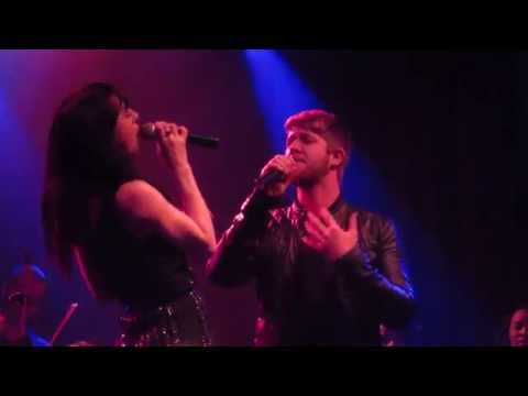 Lena Hall and Eric Michael Krop singing "Just Give Me A Reason" (Broadway Sings P!nk)
