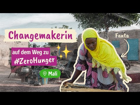 Video Thumbnail: Fanta aus Mali 🇲🇱 Changemakerin auf dem Weg zu #ZeroHunger 👩🏿🌾 #StrongWomenBrightFuture ✨