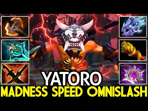 YATORO [Juggernaut] Madness Omnislash with Attack Speed Build Dota 2