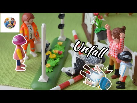 Der Reitunfall| Reitcamp Teil 3| Geschichte mit Klara| Playmobil Film deutsch
