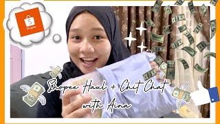 SHOPEE HAUL again! My money got wings guys...