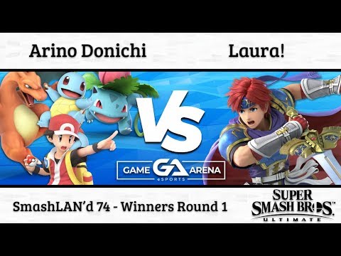 SmashLAN'd 74 - Arino Donichi vs Laura! - Winners Round 1