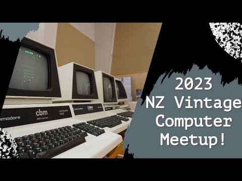 3rd New Zealand Vintage Computer Meetup - #Commodore #Apple 2023 #appril2