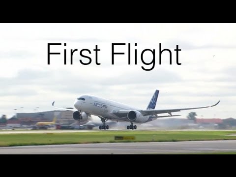 Airbus A350XWB: First flight
