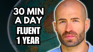 30-Minute Language Learning Routine - My 1 year fluency plan thumbnail