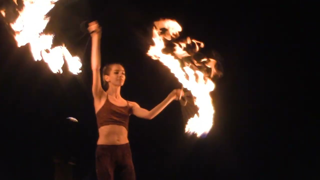 Promotional video thumbnail 2 for Miss Twisted Rose Fire & LED Dancing