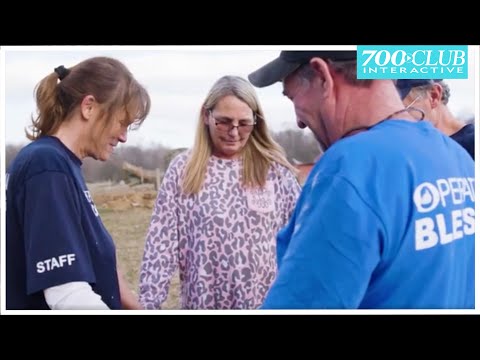 “God's role in bringing Operation Blessing here has strengthened my faith" Tornado Survivors Blessed