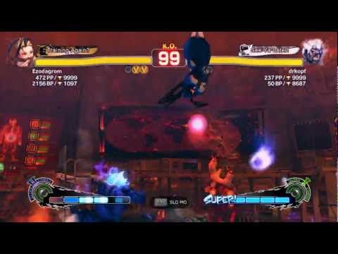 Super Street Fighter IV AE 2012 Ranked Match #2 - Ibuki VS Oni