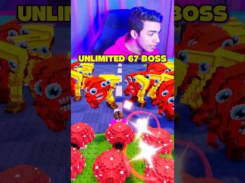 UNLIMITED 67 BOSS PLANTS VS BRAINROTS 😱