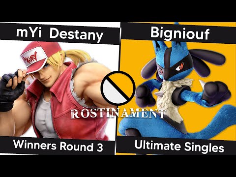 Deep Frozen Röstinament - W Round 3 - Bigniouf (Lucario) Vs. mYi | Destany (Terry)