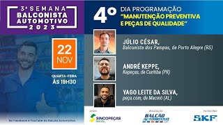 BA AO VIVO– 22.11 / DIA 4 – MANUTENÇÃO PREVENTIVA E PEÇAS DE QUALIDADE / 3ª SEMANA BA