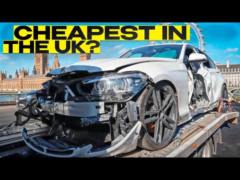 I bought a wrecked BMW M140i for £2500
