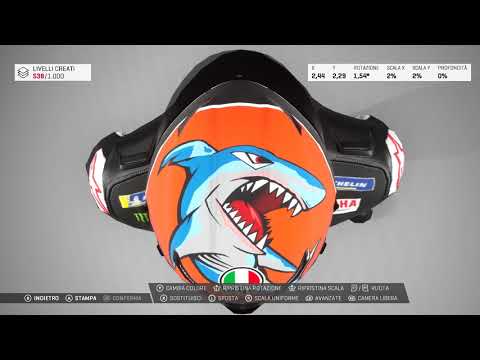 MotoGP™19 Helmet Livery Customization thumbnail