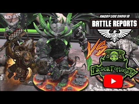 Warhammer 40K: Orks vs Chaos Demons ft. Tactical Tortoise!