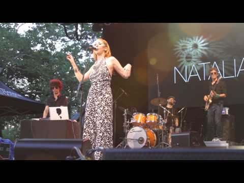 Natalia Clavier  at Central Park Summerstage on July 11th, 2013