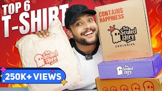 Top 6 Best Oversized/Regular T-Shirts For Men 🔥 The Souled Store T-Shirt Haul 2022 | ONE CHANCE