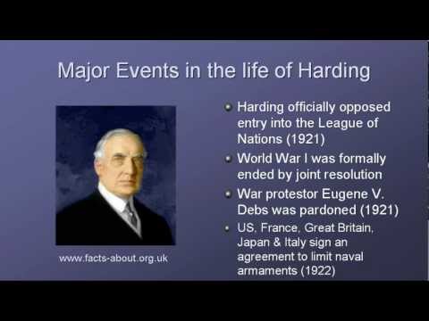 , title : 'President Warren Harding Biography'